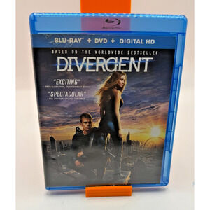 Divergent‎ Blu-ray+DVD+Digital HD Region A/1 Sci-Fi Adventure